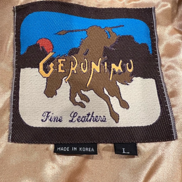 Vintage Geronimo Leather Jacket - Picture 2 of 10